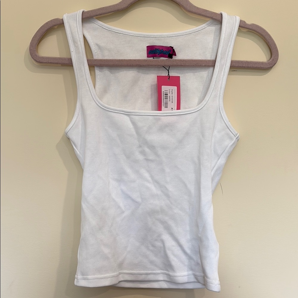 Edikted Square Neck Tank Top